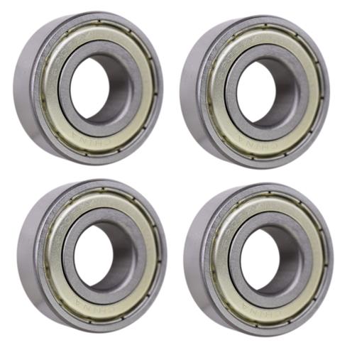 DURAFORCE (4 Each) 6202-ZZ, 6202-2Z, 202SS Shielded Radial Ball Bearing 15X35X11 SpinCo