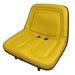 DURAFORCE John Deere Lawn Mower Seat w/ Steel Pan Yellow X324, X340, X360