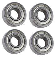 DURAFORCE (4 Each) R6-ZZ Shielded Radial Ball Bearing 3/8 ID X 7/8 OD X 9/32 Wide SpinCo
