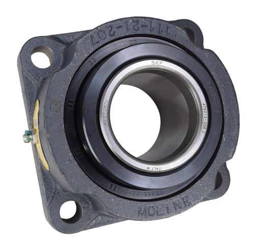 DURAFORCE 2-1/2" M2000 Heavy Duty Four Bolt Flange Bearing 19211208 F4B-S2-208R FB22440H