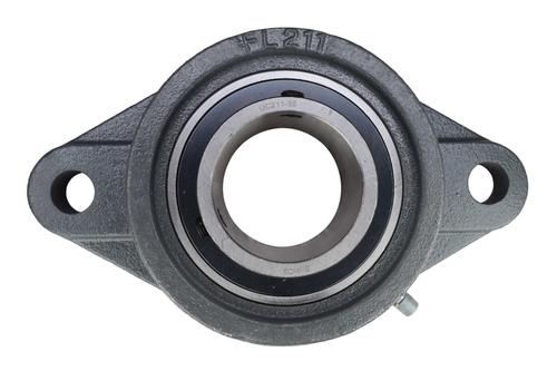 DURAFORCE 2-3/16" Two Bolt Flange Bearing UCFL211-35, VF2S-235, F2B-SC-203, SFT-35 SpinCo
