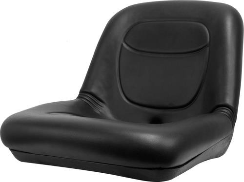 DURAFORCE Low Back Lawn Mower Seat Black fits AGCO, Ariens, Dixon, Gravely & Hustler