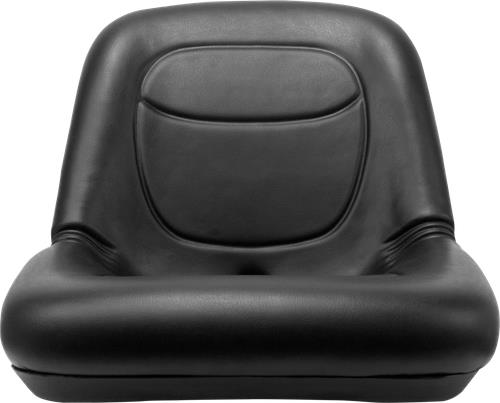 DURAFORCE Low Back Lawn Mower Seat Black fits AGCO, Ariens, Dixon, Gravely & Hustler