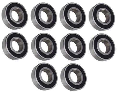 DURAFORCE (10 Each) R12-2RS Sealed Radial Ball Bearing 3/4 ID X 1-5/8 OD X 7/16 Wide