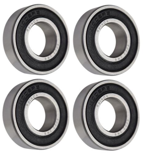DURAFORCE (4 Each) 6002-2RS, 6002LLU, 6002DDU Sealed Radial Ball Bearing 15X32X9 SpinCo