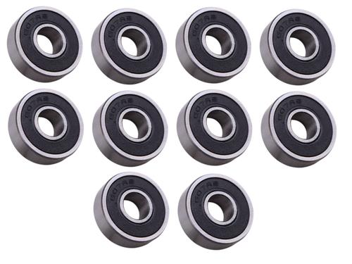 DURAFORCE (10 Each) 607-2RS, 607LU, R1970DD Radial Ball Bearing 7X19X6 SpinCo
