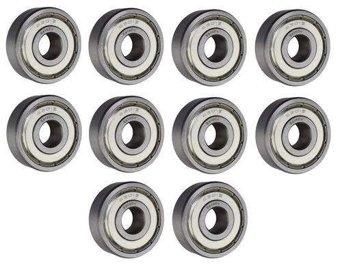 DURAFORCE (10 Each) 6301-ZZ, 6301-2Z, 301SS Shielded Radial Ball Bearing 12X37X12 SpinCo