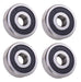 DURAFORCE (4 Each) 625-2RS, 625LU, R1650-2RS Sealed Radial Ball Bearing 5X16X5 SpinCo