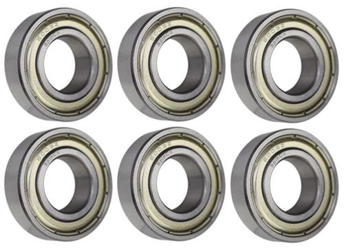 DURAFORCE (6 Each) 6003-ZZ, 6003-2Z, 9103KDD Shielded Radial Ball Bearing 17X35X10 SpinCo