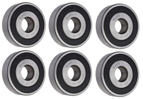 DURAFORCE (6 Each) 6203-2RS-1/2, 6203LLU8, 203PP8 Sealed Radial Ball Bearing 0.5"X40X12