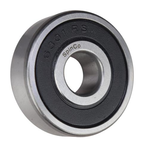 DURAFORCE 6301-2RS, 6301LLU, 301PP Sealed Radial Ball Bearing 12X37X12 SpinCo