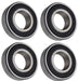DURAFORCE (4 Each) 6004-2RS, 6004LLU, 6004DDU Sealed Radial Ball Bearing 20X42X12 SpinCo
