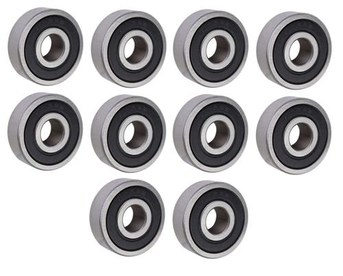 DURAFORCE (10 Each) 628-2RS, 628LU, MR628-2RS Sealed Radial Ball Bearing 8X24X8 SpinCo