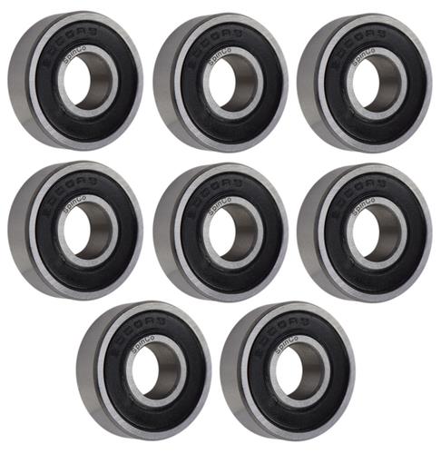 DURAFORCE (8 Each) 6000-2RS, 6000LLU, 6000DDU Sealed Radial Ball Bearing 10X26X8 SpinCo