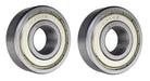 DURAFORCE (2 Pack) 6304-ZZ, 6304-2Z, 304SS Shielded Radial Ball Bearing 20X52X15 SpinCo