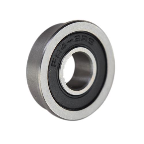 DURAFORCE (4 Each) FR4-2RS Flanged Sealed Radial Ball Bearing 1/4 ID X 5/8 OD X 0.196" W