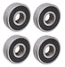 DURAFORCE (4 Each) 629-2RS, 629LU, MR629-2RS Sealed Radial Ball Bearing 9X26X8 SpinCo