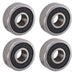 DURAFORCE (4 Each) 605-2RS, 605LU, R1450-2RS Sealed Radial Ball Bearing 5X14X5 SpinCo