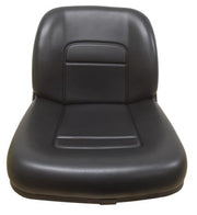 DURAFORCE High Back Lawn Mower Seat Black Fits Grasshopper, Exmark and Ferris