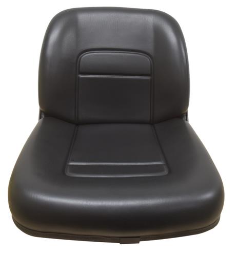 DURAFORCE High Back Lawn Mower Seat Black Fits Grasshopper, Exmark and Ferris