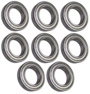 DURAFORCE (8 Each) 6008-ZZ, 6008-2Z, 9108KDD Shielded Radial Ball Bearing 40X68X15 SpinCo