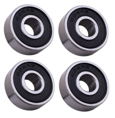 DURAFORCE (4 Each) 606-2RS, 606LU, R1760-2RS Sealed Radial Ball Bearing 6X17X6 SpinCo