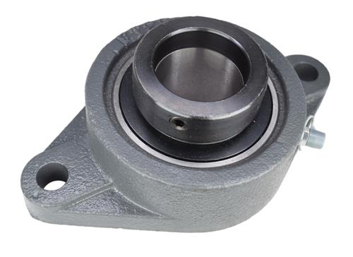 DURAFORCE 1-9/16" Two Bolt Flange Bearing W/ Lock Collar HCFT208-25, RCJT-1-9/16, VF2E-225