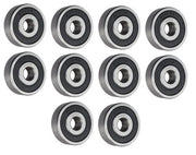 DURAFORCE (10 Each) 6300-2RS, 6300LLU, 300PP Sealed Radial Ball Bearing 10X35X11 SpinCo