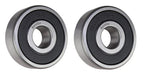 DURAFORCE (2 Each) 6301-2RS, 6301LLU, 301PP Sealed Radial Ball Bearing 12X37X12 SpinCo