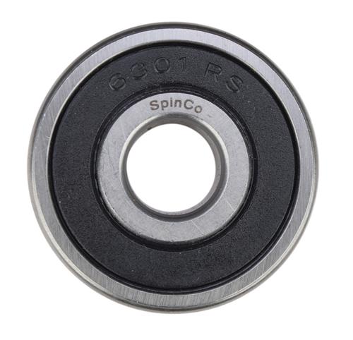 DURAFORCE (2 Each) 6301-2RS, 6301LLU, 301PP Sealed Radial Ball Bearing 12X37X12 SpinCo