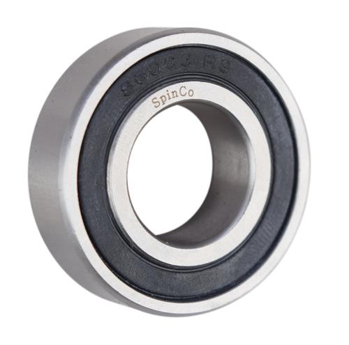 DURAFORCE SS6003-2RS, SS6003LLU Stainless Steel Sealed Radial Ball Bearing 17X35X10 SpinCo