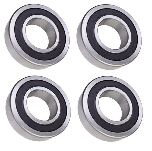 DURAFORCE (4 Each) 1657-2RS Sealed Radial Ball Bearing 1-1/4 ID X 2-9/16 OD X 11/16 Wide