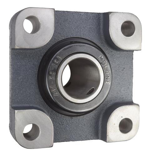 DURAFORCE 1-7/16" Type-E Heavy Duty Flange Bearing 19311107 F4B-E-107R FBE-920-1-7/16
