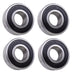 DURAFORCE (4 Each) 6203-2RS, 6203LLU, 203PP Sealed Radial Ball Bearing 17X40X12 SpinCo