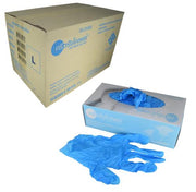 DURAFORCE Nitrile Rubber Gloves Disposable Mechanic Gardening Case of 1000 Large NON-FDA