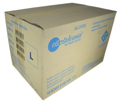 DURAFORCE Nitrile Rubber Gloves Disposable Mechanic Gardening Case of 1000 Large NON-FDA
