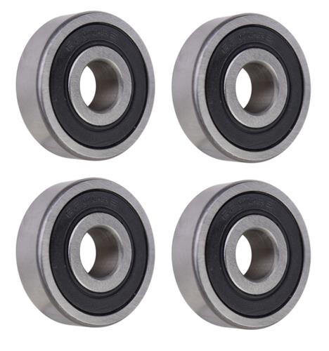 DURAFORCE (4 Each) 6200-2RS, 6200LLU, 200PP Sealed Radial Ball Bearing 10X30X9 SpinCo