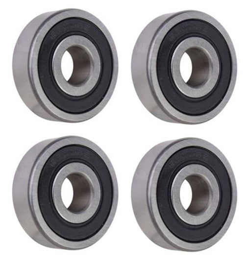 DURAFORCE (4 Each) 6200-2RS, 6200LLU, 200PP Sealed Radial Ball Bearing 10X30X9 SpinCo