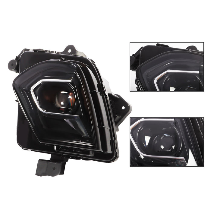 DURAFORCE 2023-2024 Chevy Blazer LH Driver Side Black Projector LED Headlight