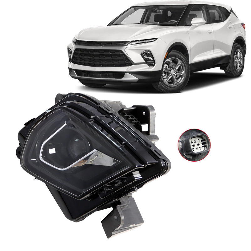 DURAFORCE 2023-2024 Chevy Blazer LH Driver Side Black Projector LED Headlight