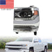 DURAFORCE 2016-18 Chevy Silverado 1500 Left Chrome DRL Projector Full LED Headlight