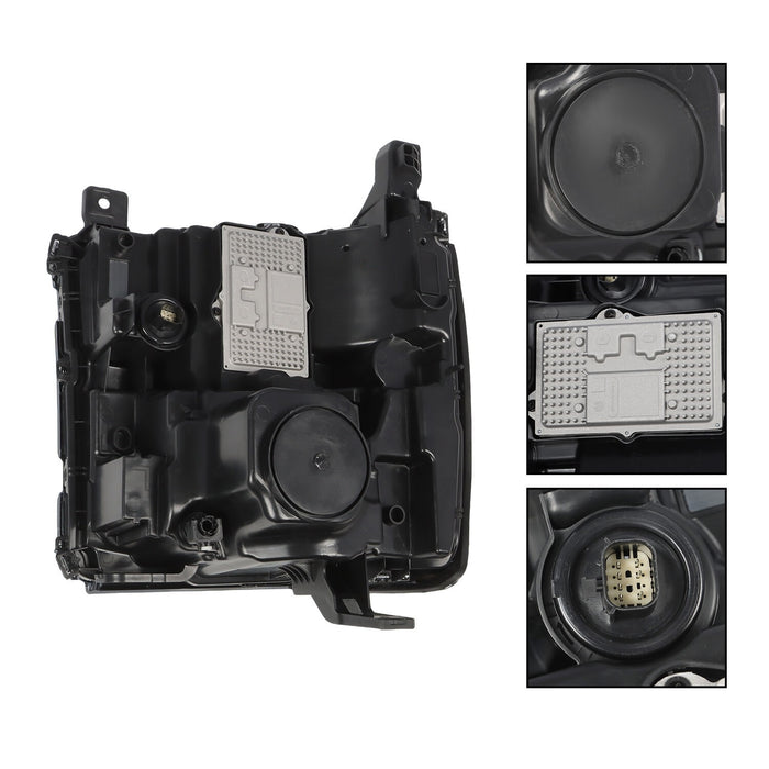 DURAFORCE 2016-18 Chevy Silverado 1500 Left Chrome DRL Projector Full LED Headlight