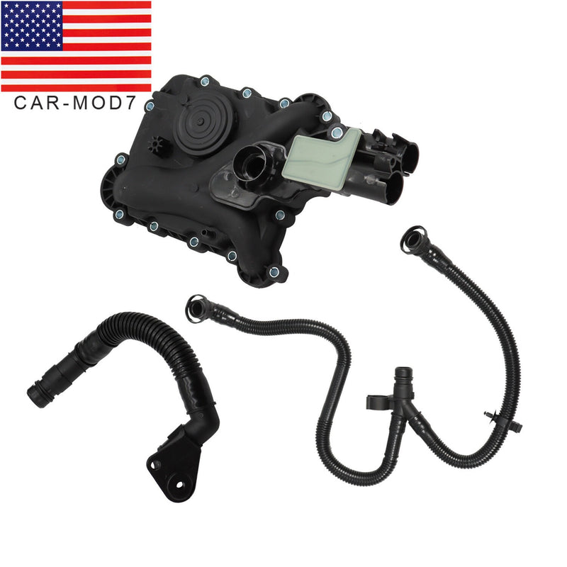 DURAFORCE 06E103547AB PCV Valve Engine Oil Separator Vent for AUDI A6 A7 Q7 3.0 TFSI