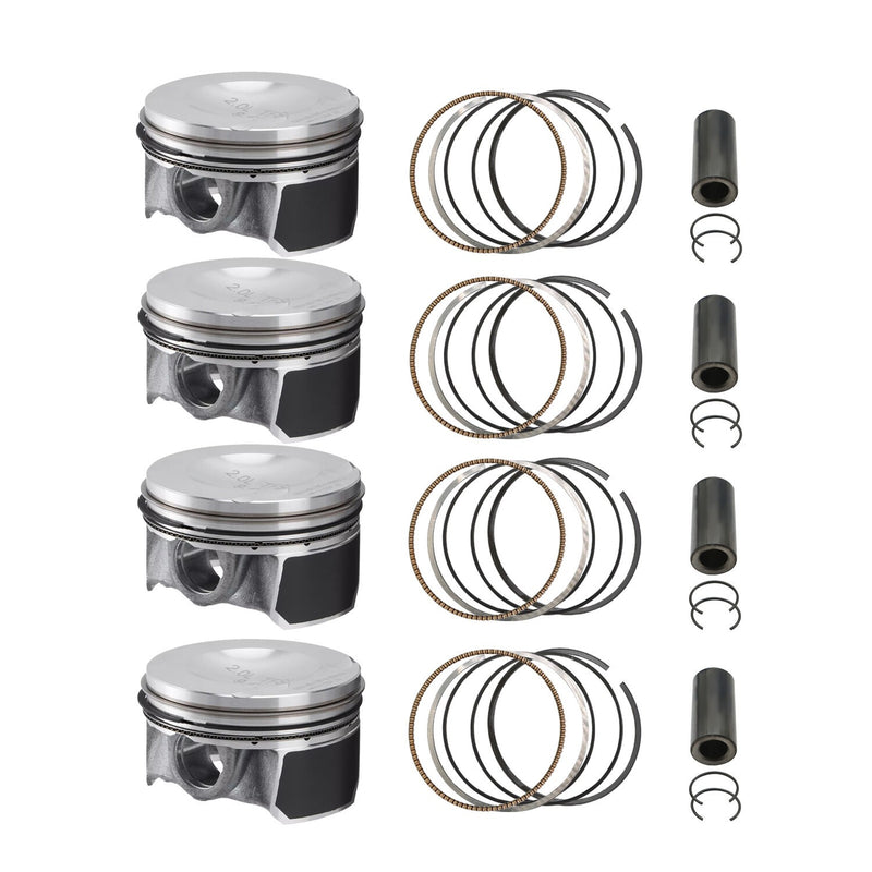 DURAFORCE 06H107065 4x Pistons Kit 23mm for Audi VW Jetta A4 A6 Q5 GTI 09-15 2.0 TFSI