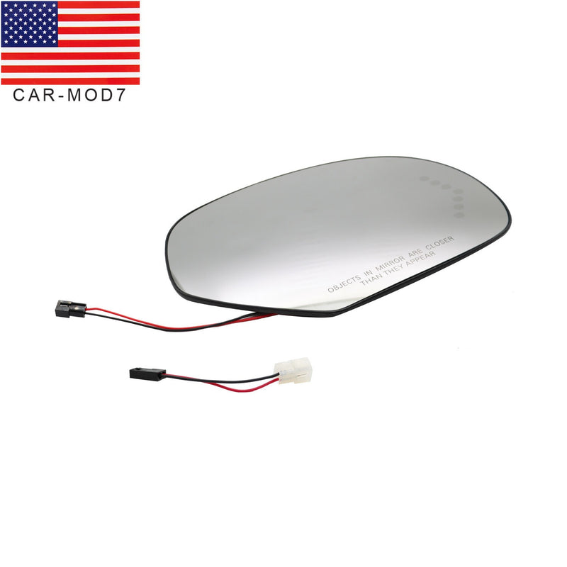 DURAFORCE 07-13 Silverado Tahoe Yukon Heated Signal Right Side Mirror Glass Replacement
