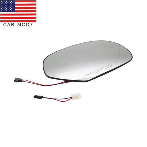DURAFORCE 07-13 Silverado Tahoe Yukon Heated Signal Right Side Mirror Glass Replacement