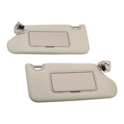 DURAFORCE 1 Pair Beige Sun Visor Left & Right 96401-3TA2A for 2013-2018 Nissan Altima