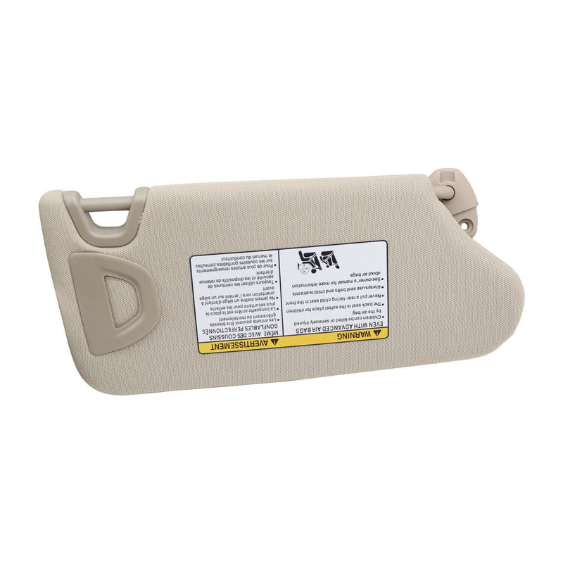 DURAFORCE 1 Pair Beige Sun Visor Left & Right 96401-3TA2A for 2013-2018 Nissan Altima