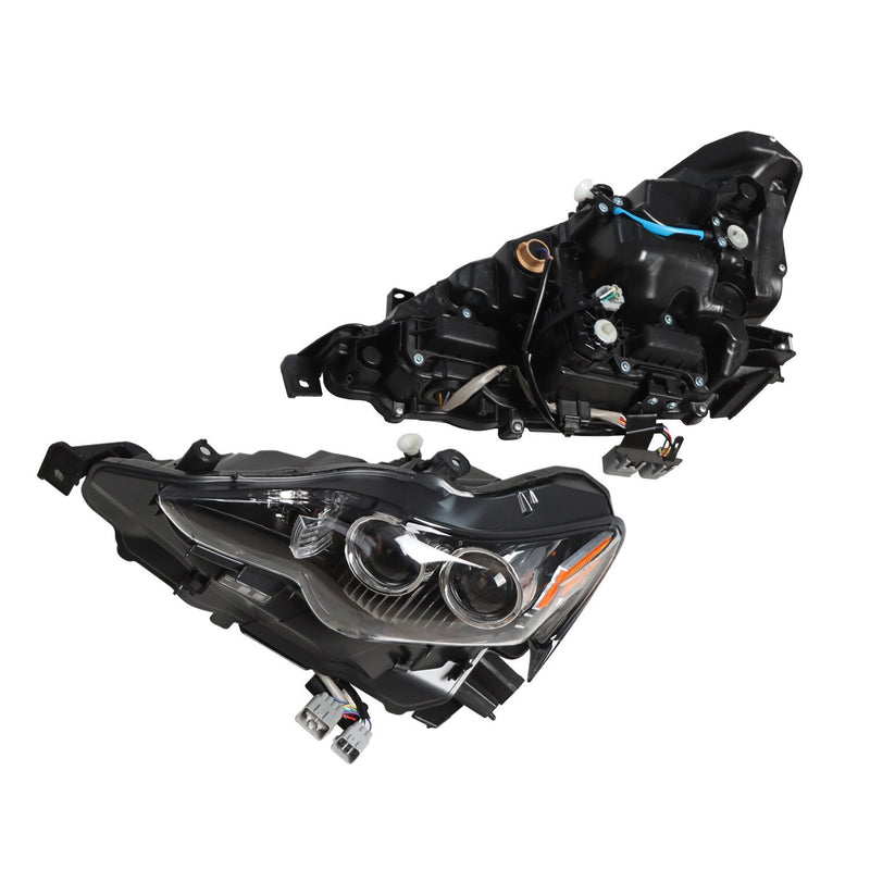 DURAFORCE Pair LED Headlights for Lexus IS250 IS350 2014-2016 Left & Right Headlamp
