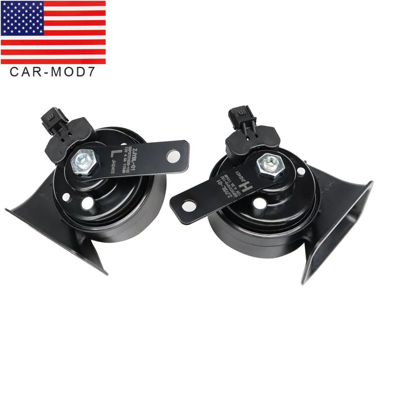 DURAFORCE Car Horn Set High Low 38100-TVA-H01 38150-TVA-H01 for 2018-21 Honda Accord